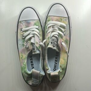Low top converse cute tie die